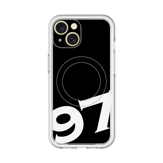 スリムプロテクションプレミアムケース with MagSafe［ No.97 - Black ］