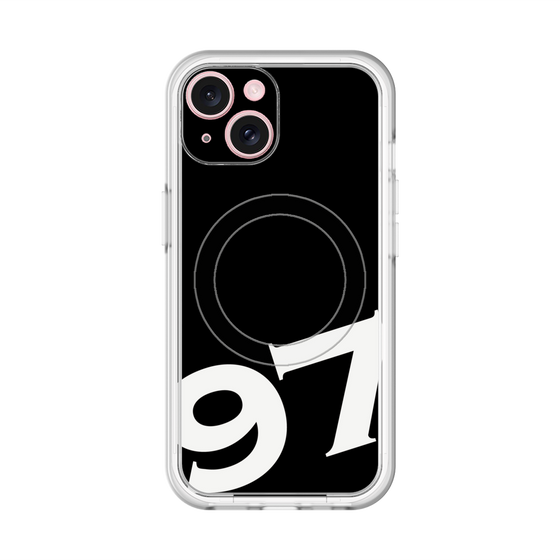 スリムプロテクションプレミアムケース with MagSafe［ No.97 - Black ］