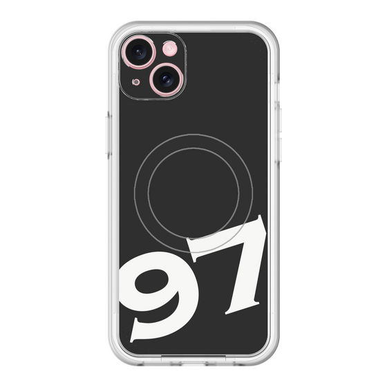 スリムプロテクションプレミアムケース with MagSafe［ No.97 - Black ］