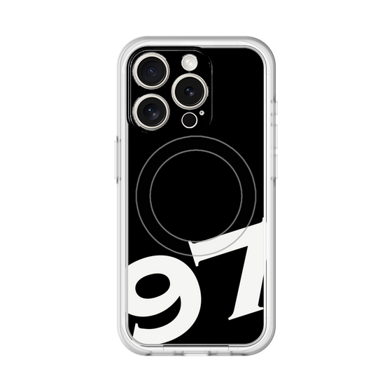 スリムプロテクションプレミアムケース with MagSafe［ No.97 - Black ］