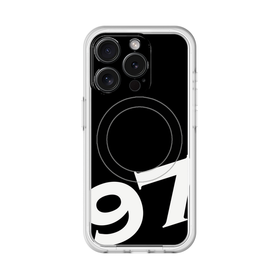 スリムプロテクションプレミアムケース with MagSafe［ No.97 - Black ］