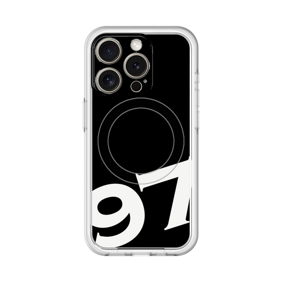 スリムプロテクションプレミアムケース with MagSafe［ No.97 - Black ］