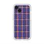 スリムプロテクションプレミアムケース with MagSafe［ Tartan Check - Purple ］