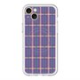 スリムプロテクションプレミアムケース with MagSafe［ Tartan Check - Purple ］