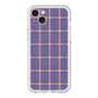 スリムプロテクションプレミアムケース with MagSafe［ Tartan Check - Purple ］