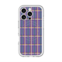 スリムプロテクションプレミアムケース with MagSafe［ Tartan Check - Purple ］