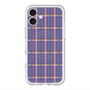 スリムプロテクションプレミアムケース with MagSafe［ Tartan Check - Purple ］