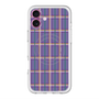 スリムプロテクションプレミアムケース with MagSafe［ Tartan Check - Purple ］