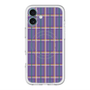 スリムプロテクションプレミアムケース with MagSafe［ Tartan Check - Purple ］
