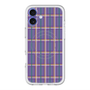 スリムプロテクションプレミアムケース with MagSafe［ Tartan Check - Purple ］