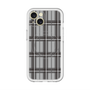 スリムプロテクションプレミアムケース with MagSafe［ Tartan Check - Gray ］