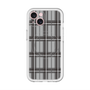 スリムプロテクションプレミアムケース with MagSafe［ Tartan Check - Gray ］