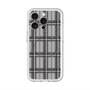 スリムプロテクションプレミアムケース with MagSafe［ Tartan Check - Gray ］