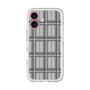 スリムプロテクションプレミアムケース with MagSafe［ Tartan Check - Gray ］