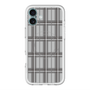 スリムプロテクションプレミアムケース with MagSafe［ Tartan Check - Gray ］