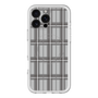 スリムプロテクションプレミアムケース with MagSafe［ Tartan Check - Gray ］