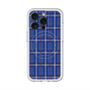スリムプロテクションプレミアムケース with MagSafe［ Tartan Check - Blue ］