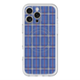 スリムプロテクションプレミアムケース with MagSafe［ Tartan Check - Blue ］