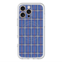 スリムプロテクションプレミアムケース with MagSafe［ Tartan Check - Blue ］