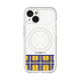 スリムプロテクションプレミアムケース with MagSafe［ CASEPLAY Tartan Check - Yellow ］