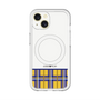 スリムプロテクションプレミアムケース with MagSafe［ CASEPLAY Tartan Check - Yellow ］