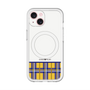 スリムプロテクションプレミアムケース with MagSafe［ CASEPLAY Tartan Check - Yellow ］