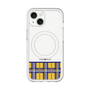 スリムプロテクションプレミアムケース with MagSafe［ CASEPLAY Tartan Check - Yellow ］