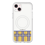 スリムプロテクションプレミアムケース with MagSafe［ CASEPLAY Tartan Check - Yellow ］