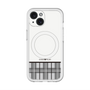スリムプロテクションプレミアムケース with MagSafe［ CASEPLAY Tartan Check - Gray ］