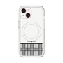 スリムプロテクションプレミアムケース with MagSafe［ CASEPLAY Tartan Check - Gray ］