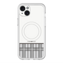 スリムプロテクションプレミアムケース with MagSafe［ CASEPLAY Tartan Check - Gray ］