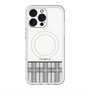 スリムプロテクションプレミアムケース with MagSafe［ CASEPLAY Tartan Check - Gray ］
