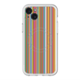 スリムプロテクションプレミアムケース with MagSafe［ Colorful Stripe ］