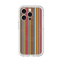 スリムプロテクションプレミアムケース with MagSafe［ Colorful Stripe ］