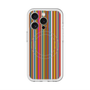 スリムプロテクションプレミアムケース with MagSafe［ Colorful Stripe ］