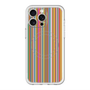 スリムプロテクションプレミアムケース with MagSafe［ Colorful Stripe ］