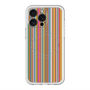 スリムプロテクションプレミアムケース with MagSafe［ Colorful Stripe ］