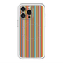 スリムプロテクションプレミアムケース with MagSafe［ Colorful Stripe ］