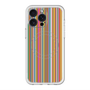 スリムプロテクションプレミアムケース with MagSafe［ Colorful Stripe ］
