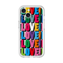 スリムプロテクションプレミアムケース with MagSafe［ LOVE!LOVE!LOVE! ］