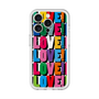 スリムプロテクションプレミアムケース with MagSafe［ LOVE!LOVE!LOVE! ］