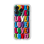 スリムプロテクションプレミアムケース with MagSafe［ LOVE!LOVE!LOVE! ］