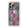 スリムプロテクションプレミアムケース with MagSafe［ LOVE!LOVE!LOVE! ］