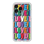 スリムプロテクションプレミアムケース with MagSafe［ LOVE!LOVE!LOVE! ］
