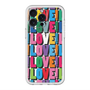 スリムプロテクションプレミアムケース with MagSafe［ LOVE!LOVE!LOVE! ］