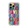 スリムプロテクションプレミアムケース with MagSafe［ LOVE!LOVE!LOVE! ］