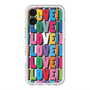 スリムプロテクションプレミアムケース with MagSafe［ LOVE!LOVE!LOVE! ］