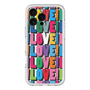 スリムプロテクションプレミアムケース with MagSafe［ LOVE!LOVE!LOVE! ］