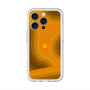 スリムプロテクションプレミアムケース with MagSafe［ CASEPLAY Winding Pattern - Orange ］