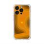 スリムプロテクションプレミアムケース with MagSafe［ CASEPLAY Winding Pattern - Orange ］